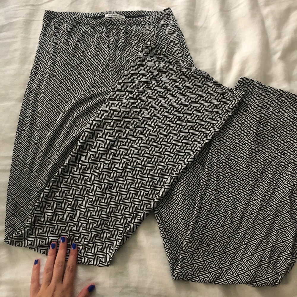 Bell Bottom Subdued Pants